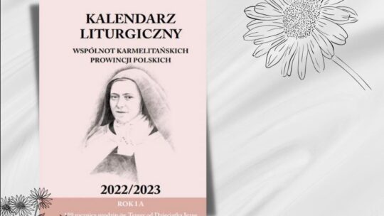kalendarz liturgiczny wspólnot karmelitańskich na rok 2022/23